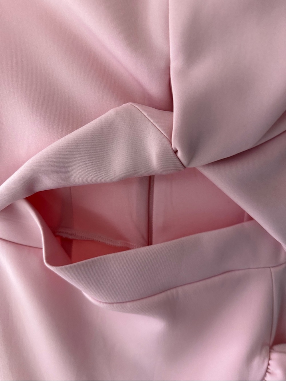 Pink Off-Shoulder Ruffle Dress - Picture 6 of 7